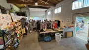 Braderie solidaire d'été du Secours populaire à Villeneuve-lès-Maguelone