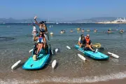 Cannes acquiert un paddle adapté pour sa handiplage