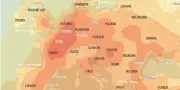 Carte interactive : visualisez l'évolution des températures en Europe