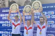 Catherine Jeanroy sacrée championne de France de pétanque à Nice
