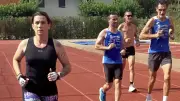 Céline Jurquet prête pour le semi-marathon Marvejols-Mende