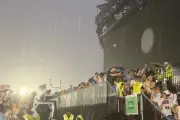 Concert de Bad Bunny à Milan interrompu par un violent orage de grêle