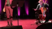 Concert du contre-ténor Mathieu Salama à l'église de La Couvertoirade