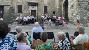 Concert gratuit de la fanfare Paul Ricard à Aigremont pour l'été