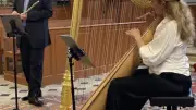 Concert Harmonies Marines à Palavas : flûte et harpe à l'église Saint-Pierre