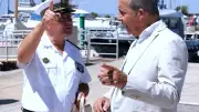 Contrôle maritime à La Grande-Motte avec le préfet de Méditerranée