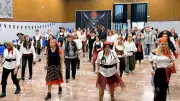 Danse country sur la plage de Marseillan chaque mercredi de l'été