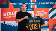 Daryll Benlahlou, nouvel attaquant du MHSC prêté par l'OL