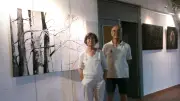 Deux amis artistes exposent leur art abstrait à Saint-Jean-du-Gard
