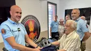Don de 220€ de matériel aux gendarmes de Clermont-l'Hérault