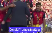 Donald Trump s'invite aux célébrations de l'Espagne après la Coupe du monde
