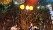 Duo Framboyan en concert à la guinguette du Benefire le 23 juillet