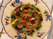 En Isère, un gravlax de truite à l'épicéa de Belledonne