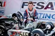 Ethan Meresse, 12 ans, décroche le podium au championnat de France de karting
