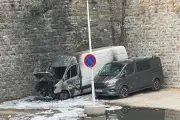 Feu de camion maîtrisé en plein centre-ville de Toulon