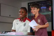 Flávio Nazinho : premières impressions et dédicaces avec les supporters de l'AS Monaco