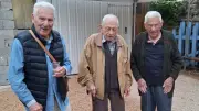 Fonds : trois nonagénaires réunis pour une journée d'amitié