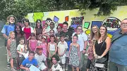Fresque collaborative contre le harcèlement à l'école Notre-Dame de Nîmes