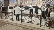 Fresques classées de Nicolaï Greschny à Cazedarnes bientôt restaurées