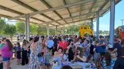 Féria des enfants à Aubord : affluence record pour le lancement des festivités