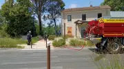 Générac : incendie détruit la guinguette près de la gare, aucun blessé
