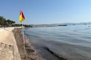 Hyères : le réensablement de la plage de la Capte emporté par le vent