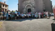 Inauguration du clocher d'Ennous après restauration de 57 000 €