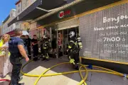 Incendie dans une cave à Grasse : le centre-ville paralysé, le magasin Utile évacué