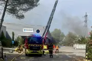 Incendie dans une usine de fragrances à Mouans-Sartoux, 27 pompiers mobilisés