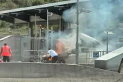 Incendie de voiture au péage de La Turbie sur l'A8 : 3 km de bouchons