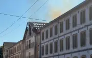 Incendie ravage l'ancienne manufacture Seita de Tonneins