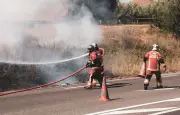 Incendie à Solaize : un homme de 29 ans en garde à vue pour huit départs de feu