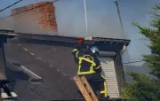 Incendie à Trignac : 200 pompiers mobilisés, 4 maisons détruites