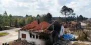 Incendies en Gironde : images des maisons détruites au Porge