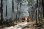 Incendies en Gironde : le jeu du chat et de la souris des pompiers contre les reprises