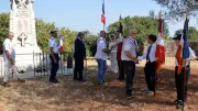 Jeunes porte-drapeaux honorés lors du 14-Juillet à Lacoste