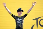 Jonas Vingegaard premier Maillot Jaune du 113e Tour de France
