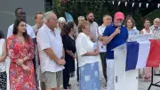 Josy Albanèse nommée citoyenne d'honneur de Clapiers le 14-Juillet