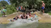 Journée aquatique au moulin de Boisseron pour les enfants de Lunel