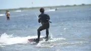 Kitesurfeur grièvement blessé au visage sur le lac du Salagou