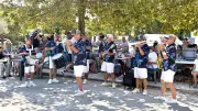 La fête votive de Saint-Gervasy débute en fanfare avec la peña Del Fuego