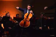 Lancement du 77e Festival de musique de Menton par le Prince Albert II et Gautier Capuçon