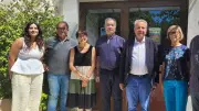Laurent Burgoa en visite à Liouc : écoute et soutien aux élus locaux