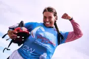 Lauriane Nolot remporte l'or en kitefoil à Los Angeles sur le plan d'eau des JO 2028