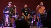 Le Groupe du coin en concert aux fontaines de Villefranche-de-Panat