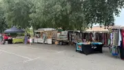 Le marché de Poulx s'installe sur le parking de l'école