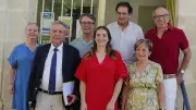 Le sénateur Burgoa rencontre les élus de Saint-Mamert-du-Gard