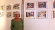 Les collages d'Anne-Marie Letort exposés à La Combe