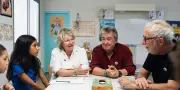 Les parents de Christophe Gleizes au festival de journalisme