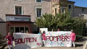 Les résidents d'un Ehpad de l'Hérault soutiennent les pompiers